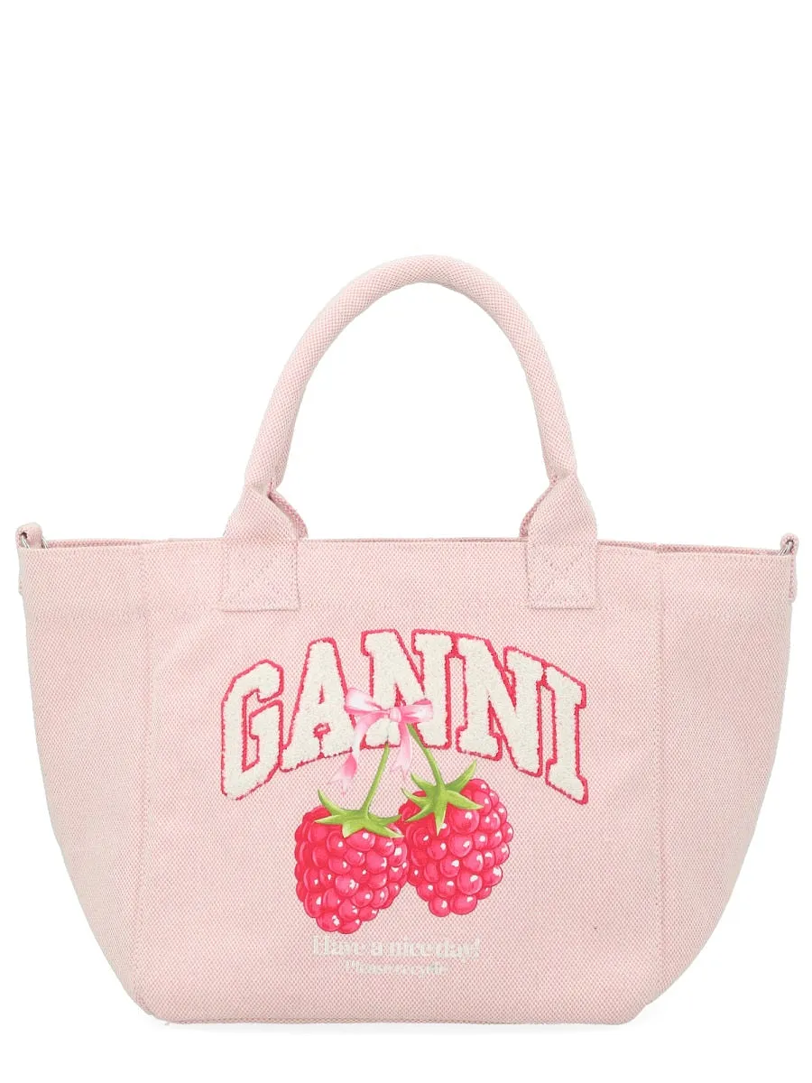 Ganni Borsa Small Raspberry
