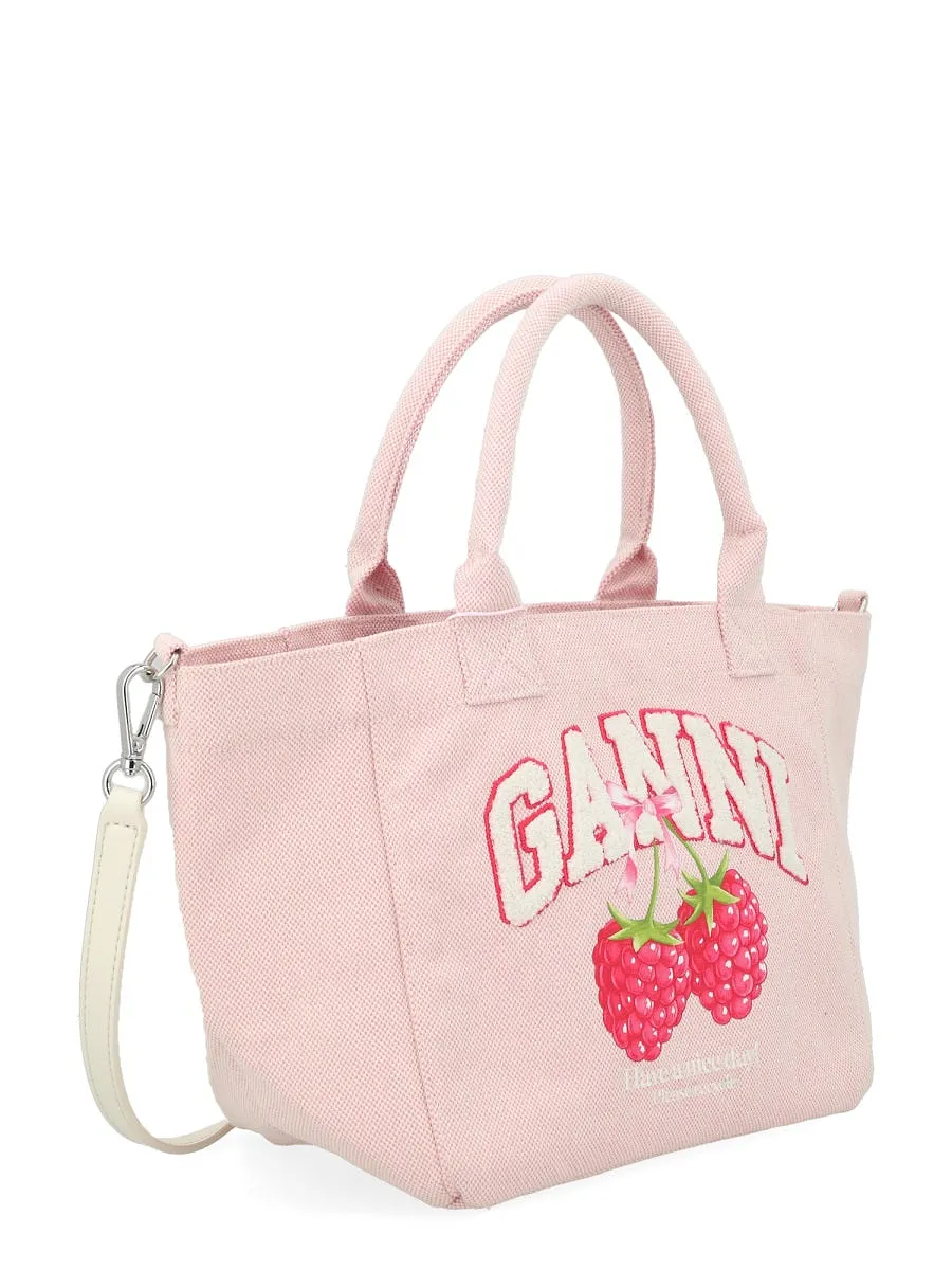 Ganni Borsa Small Raspberry