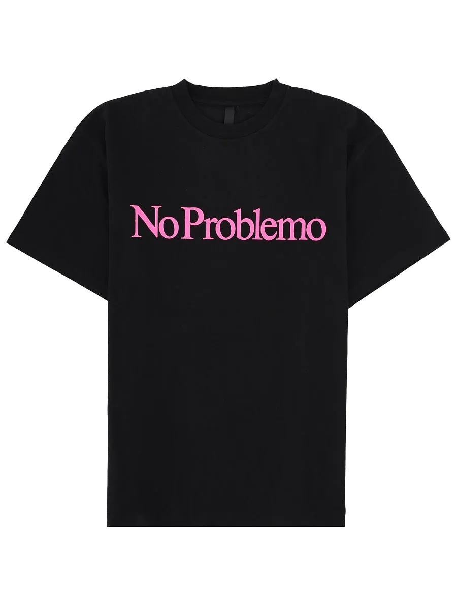 No Problemo T Shirt Con Logo