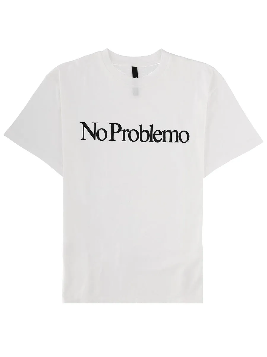 No Problemo T Shirt Con Logo