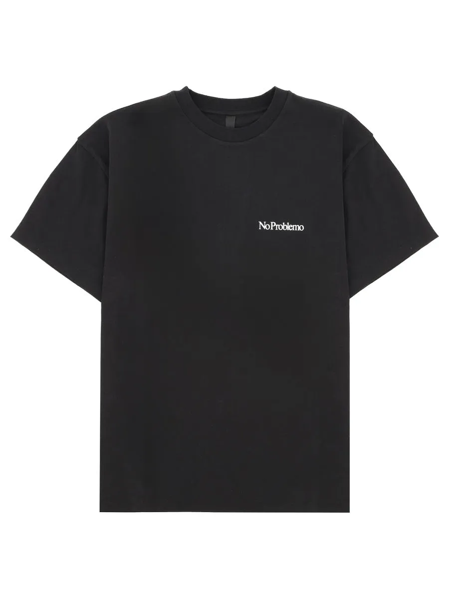 No Problemo T Shirt Con Logo E Stampa
