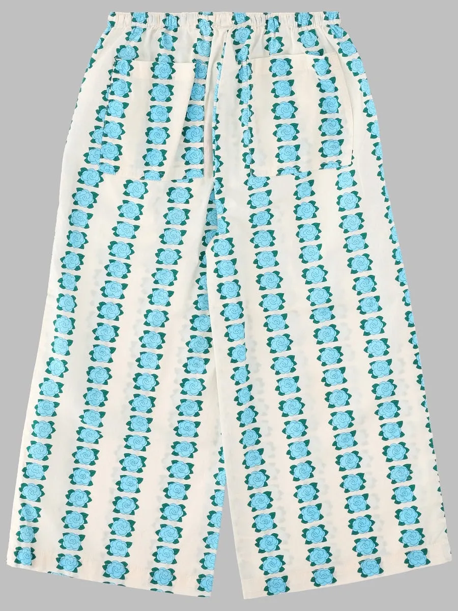 Tinycottons Blue Flowers Pant