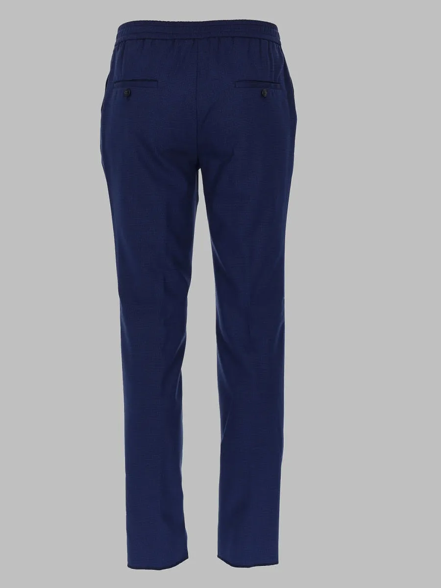 Brian Dales Pantalone In Misto Lana Con Coulisse