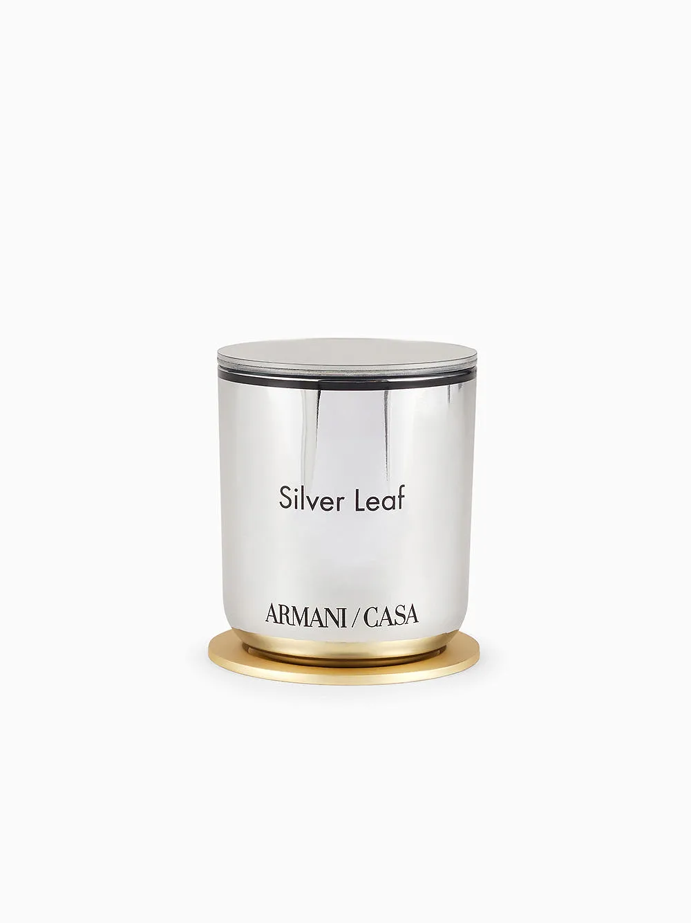 Armani Casa Pegaso Silver Leaf Candle