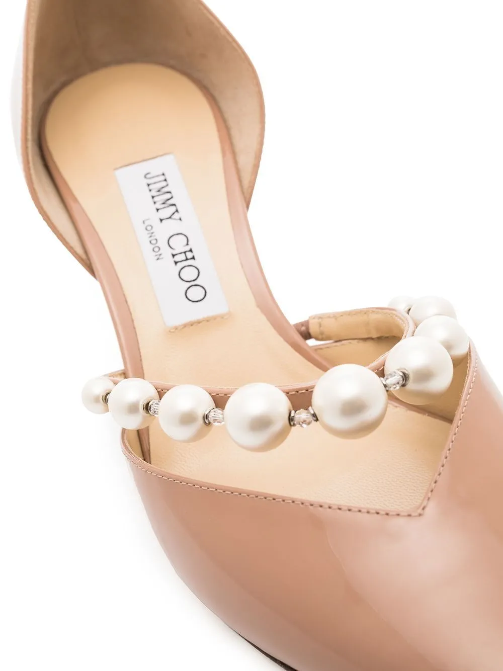 Jimmy Choo Aurelie Glittered Pumps