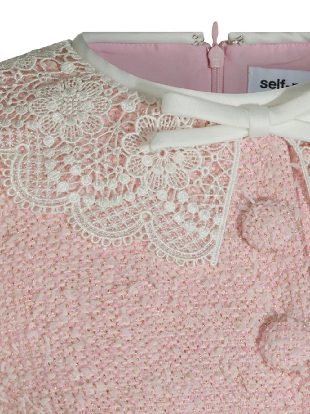 Self Portrait Bouclé Mini Dress