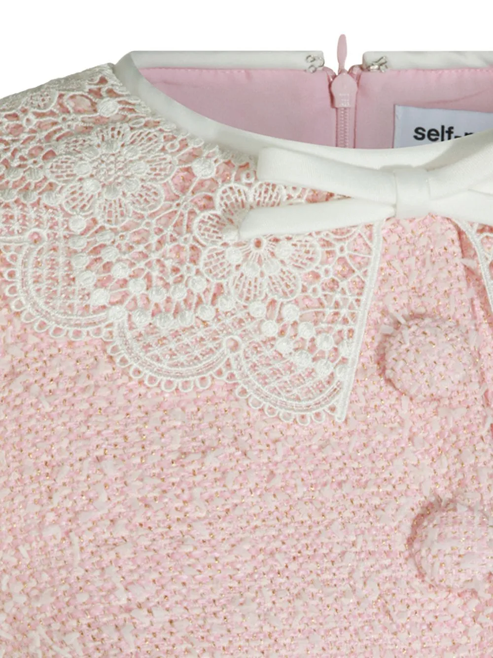 Self Portrait Bouclé Mini Dress