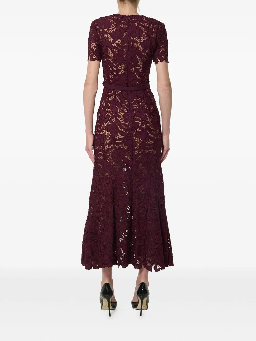 Self Portrait Lace Long Dress