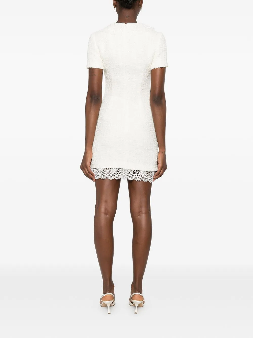 Self Portrait Bouclé Mini Dress