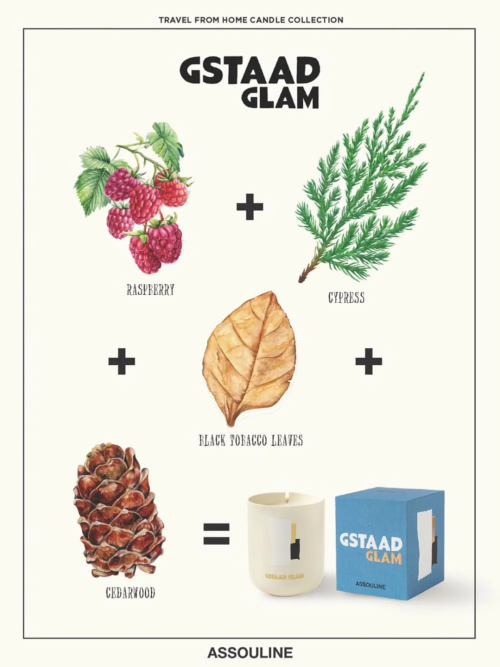Assouline Gstaad Glam Candle