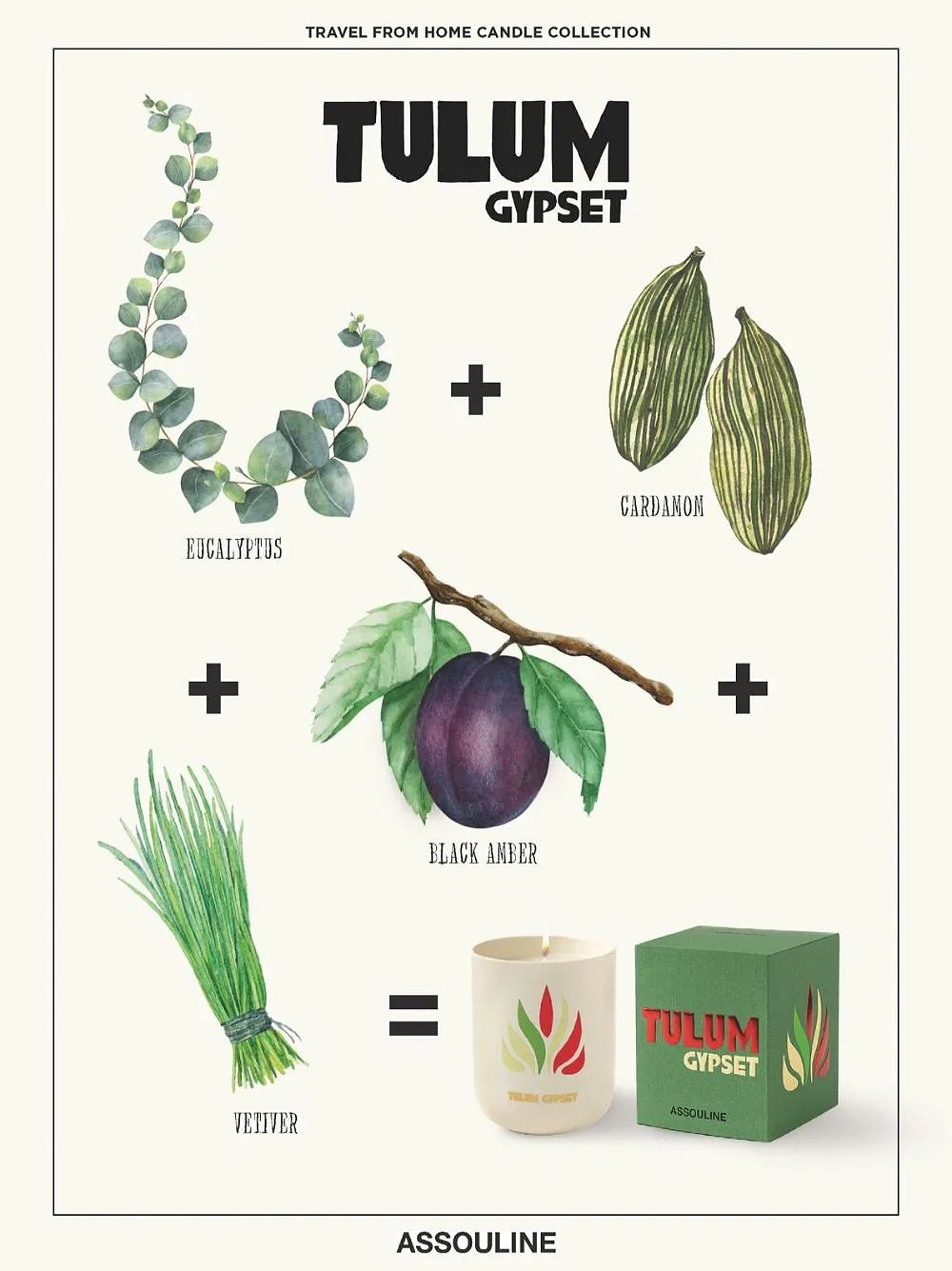 Assouline Tulum Gypset Candle