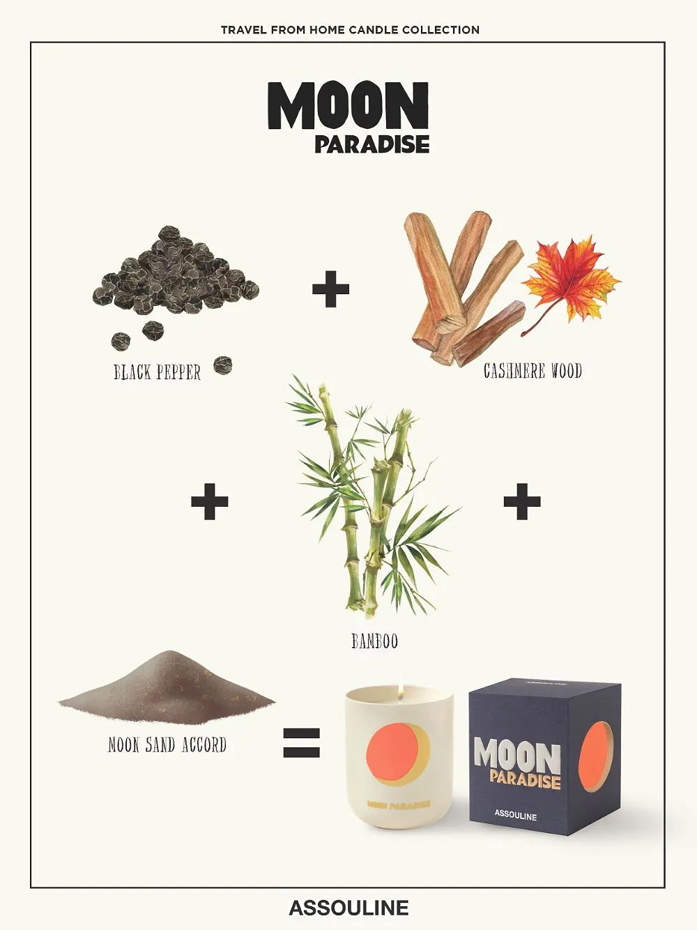 Assouline Moon Paradise Candle