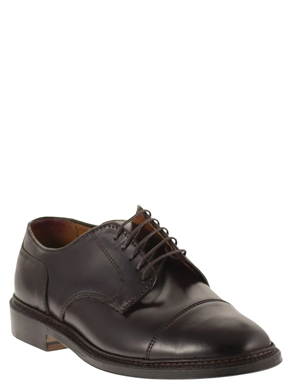 Alden Cap Toe Leather Derby Shoes