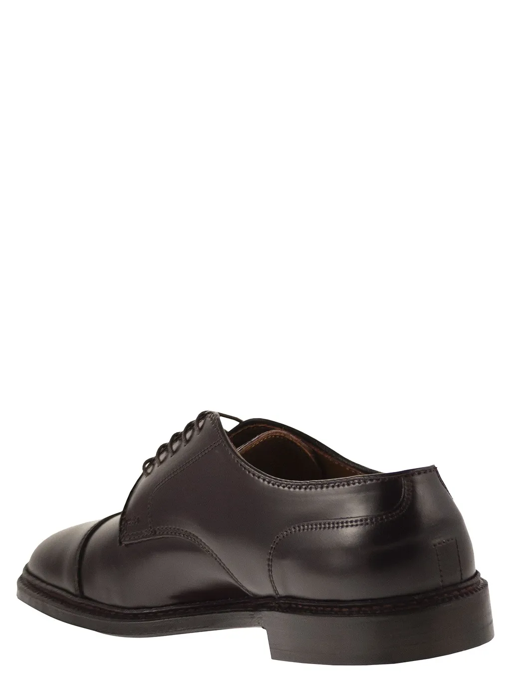 Alden Cap Toe Leather Derby Shoes