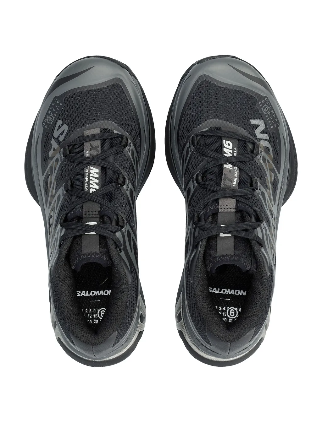 Mm6 X Salomon Sneakers Black