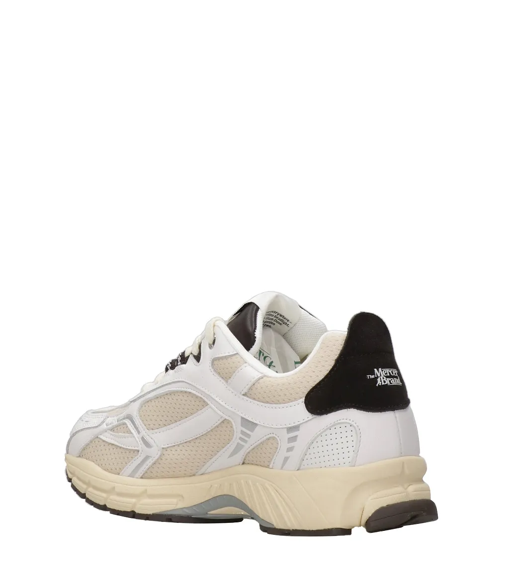 The Mercer Sneakers White+Beige