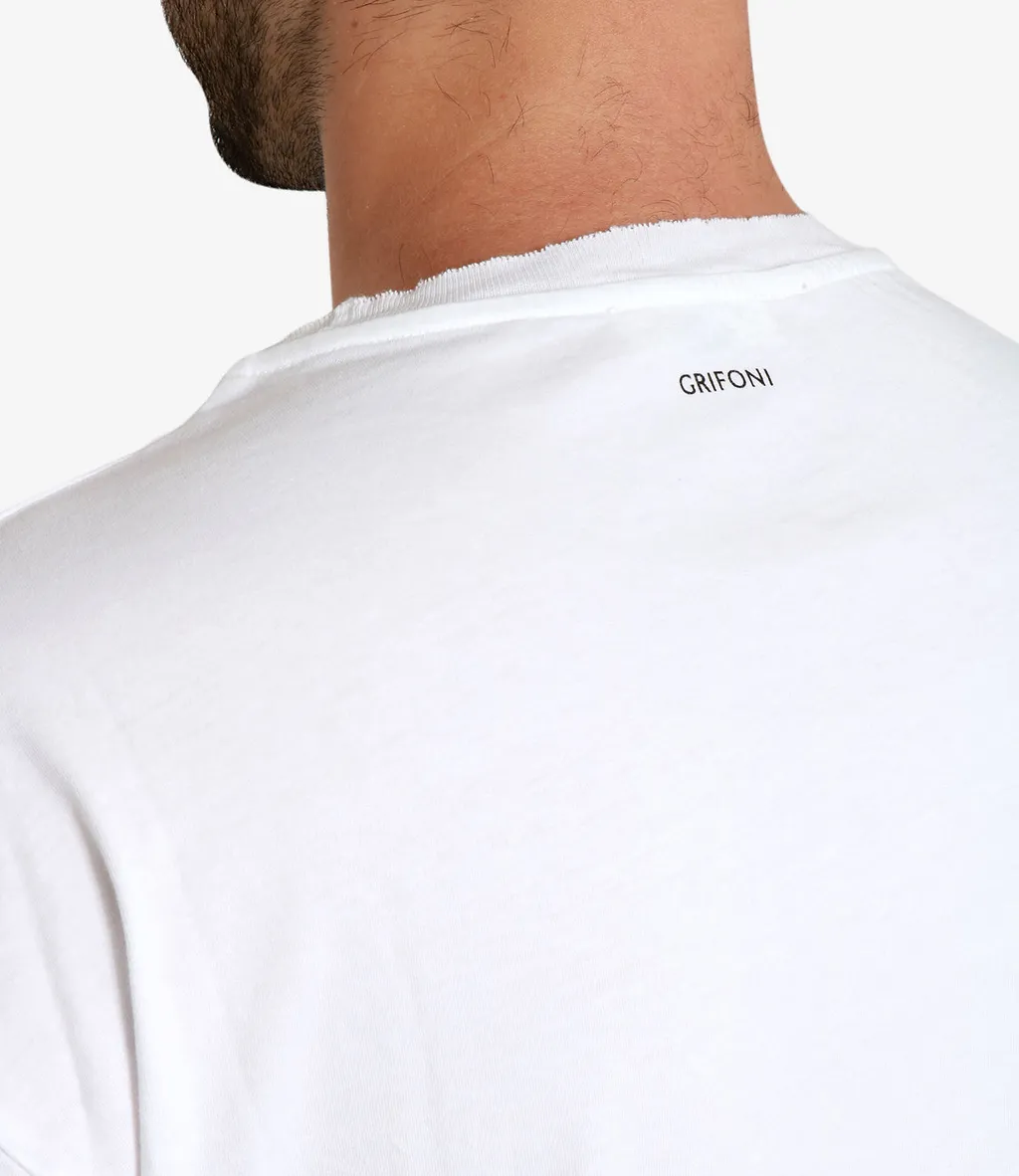 Grifoni T Shirts And Polos White