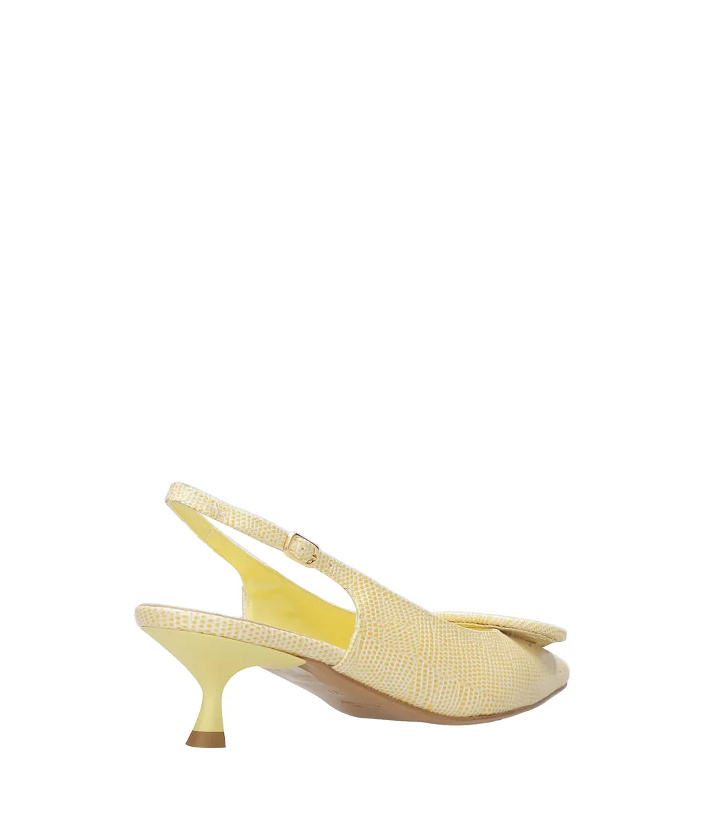 Bianca Di Donna With Heel Yellow