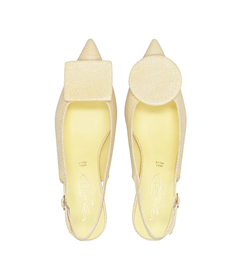 Bianca Di Donna With Heel Yellow