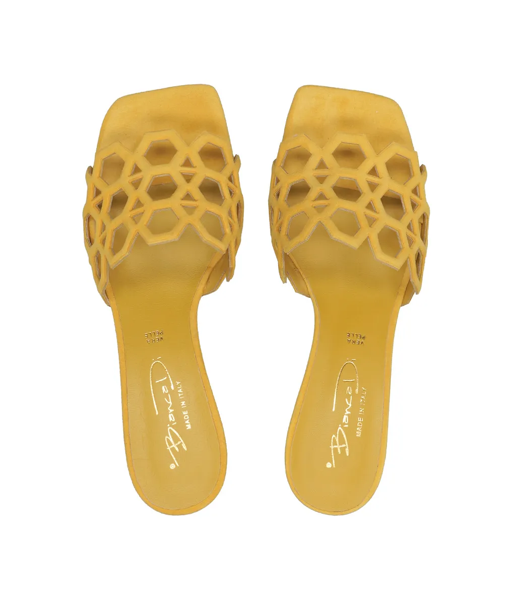 Bianca Di Donna Sandals Ocre
