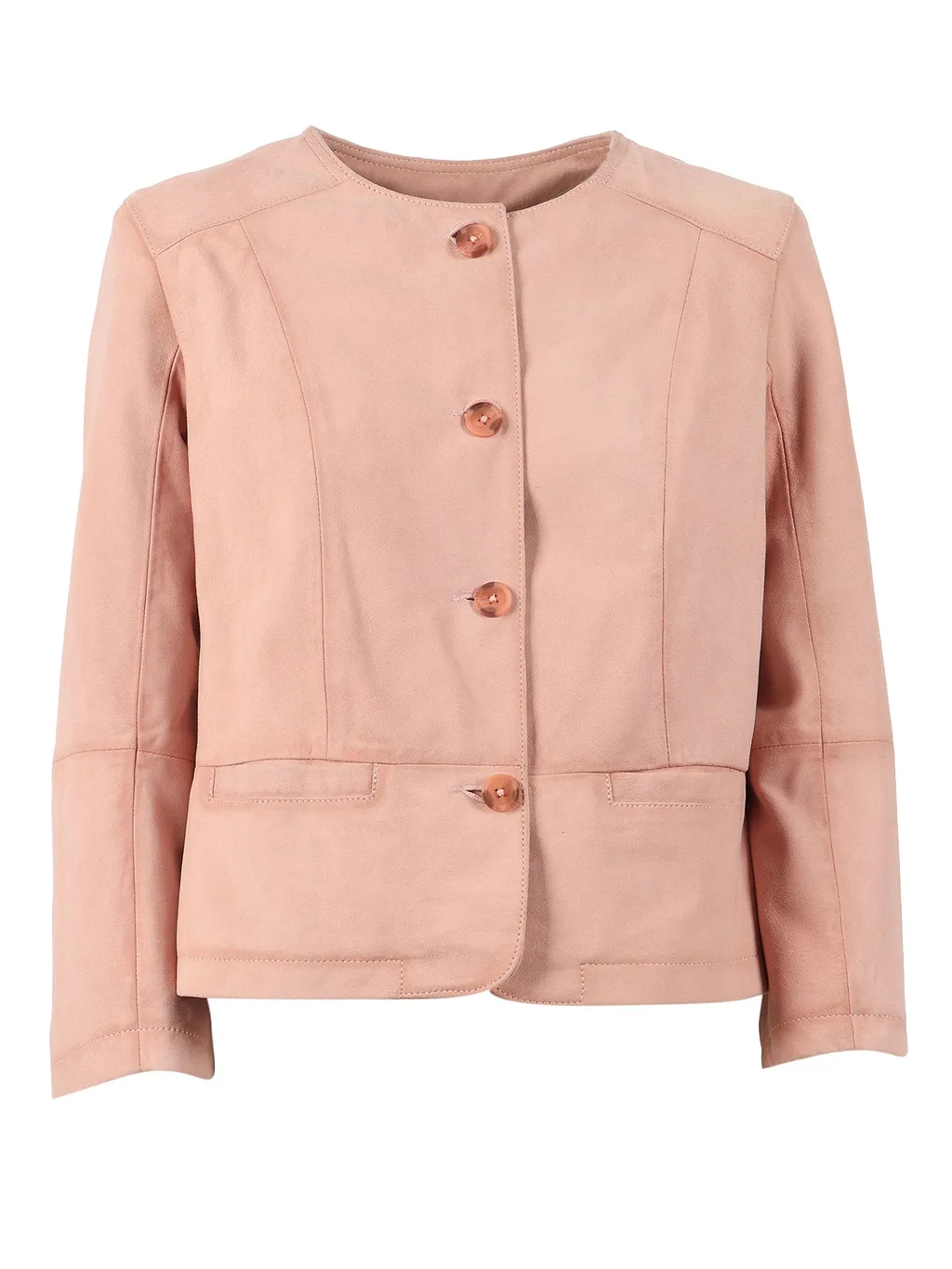 Bully Woman Goat Suede Leather Jacket