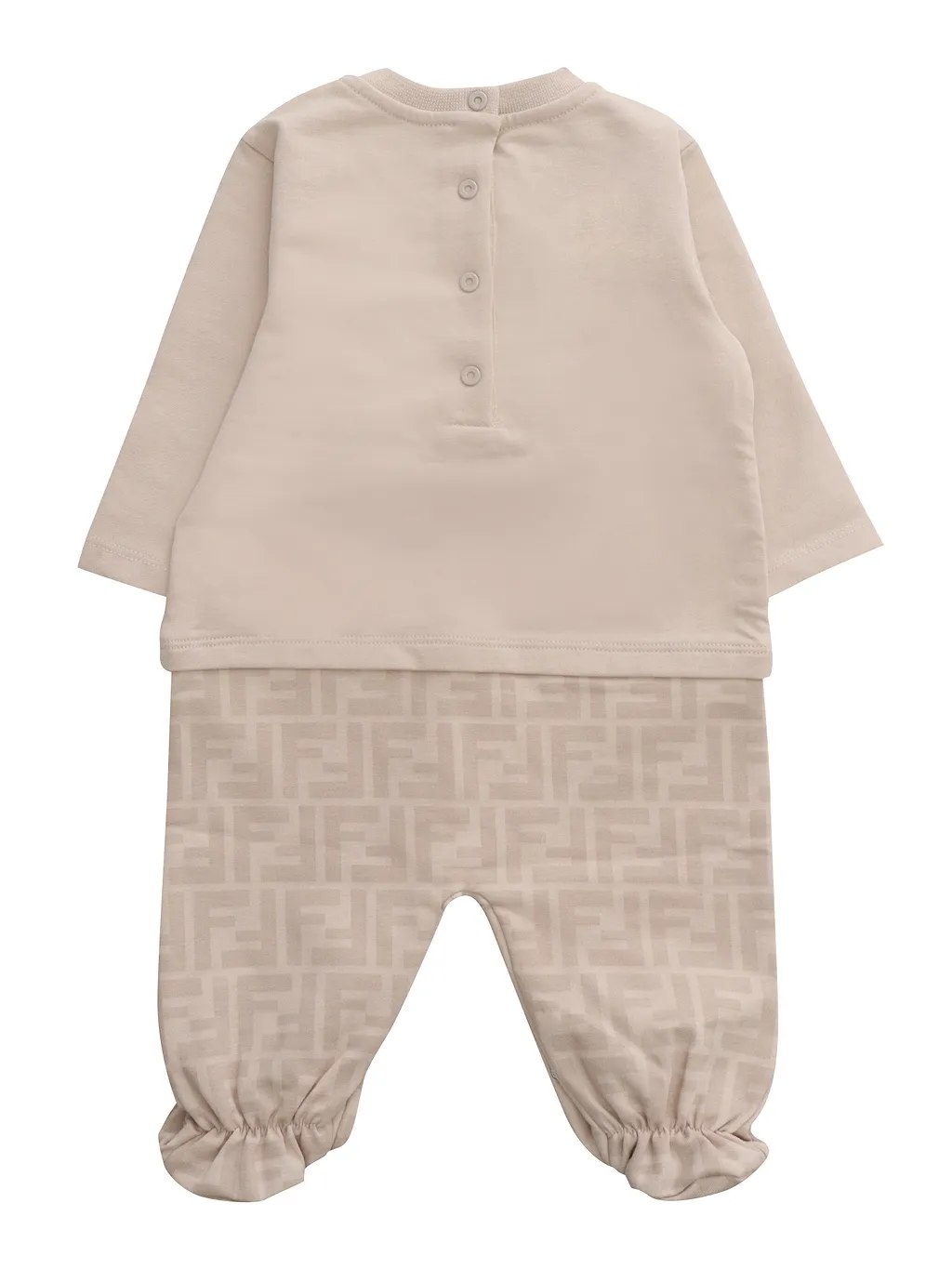 Fendi Jr Ff Faded Sweatshirt