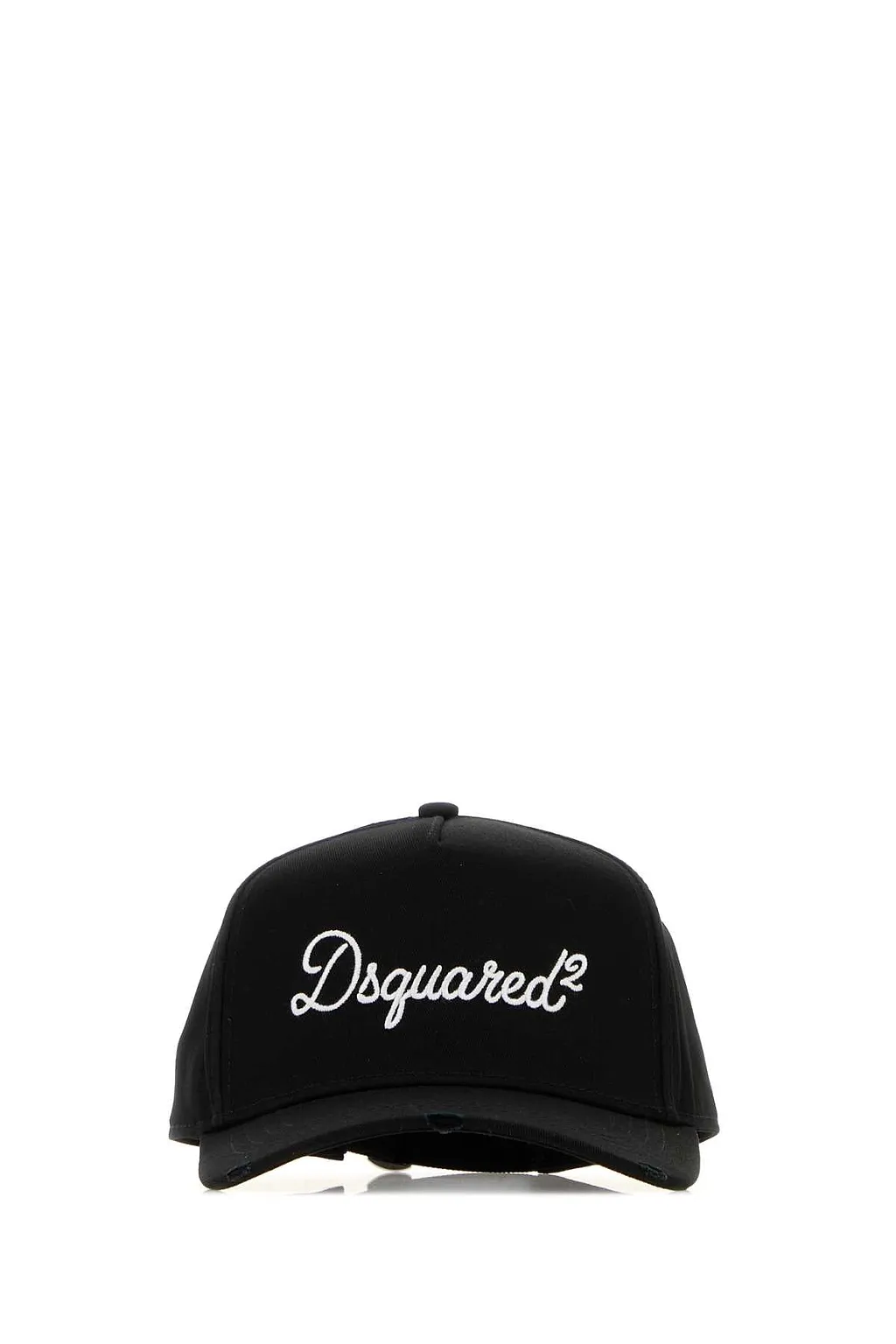 Dsquared Black Cotton Baseball Cap