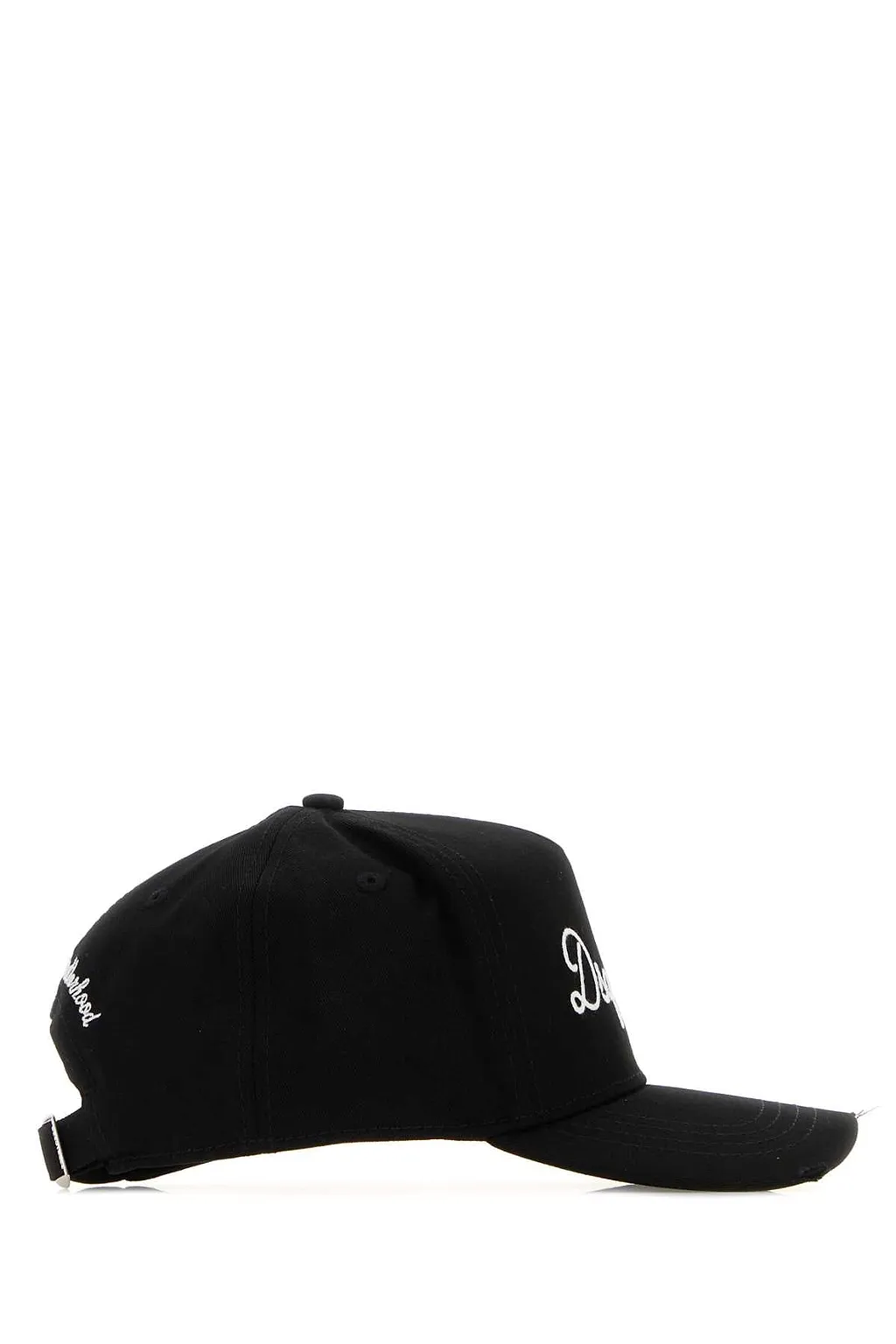 Dsquared Black Cotton Baseball Cap