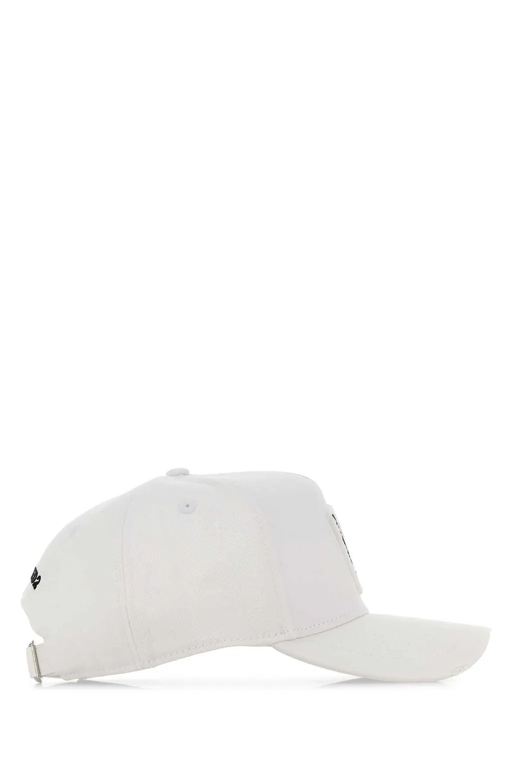 Dsquared White Cotton Baseball Cap