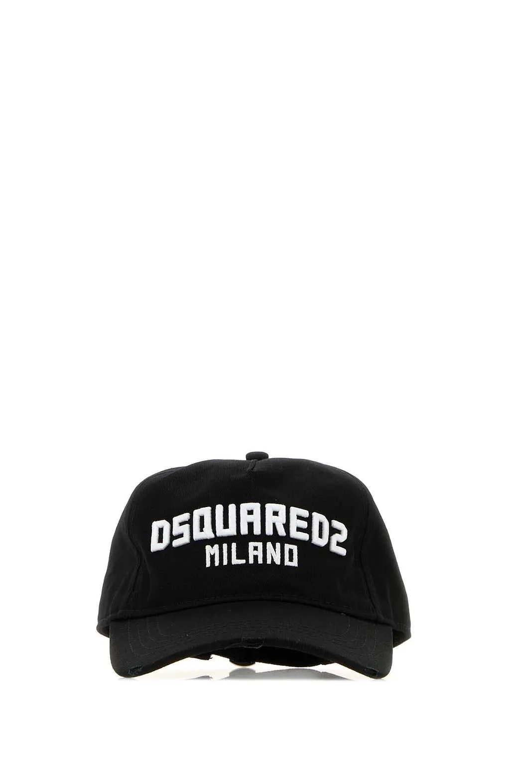 Dsquared Black Cotton Baseball Cap
