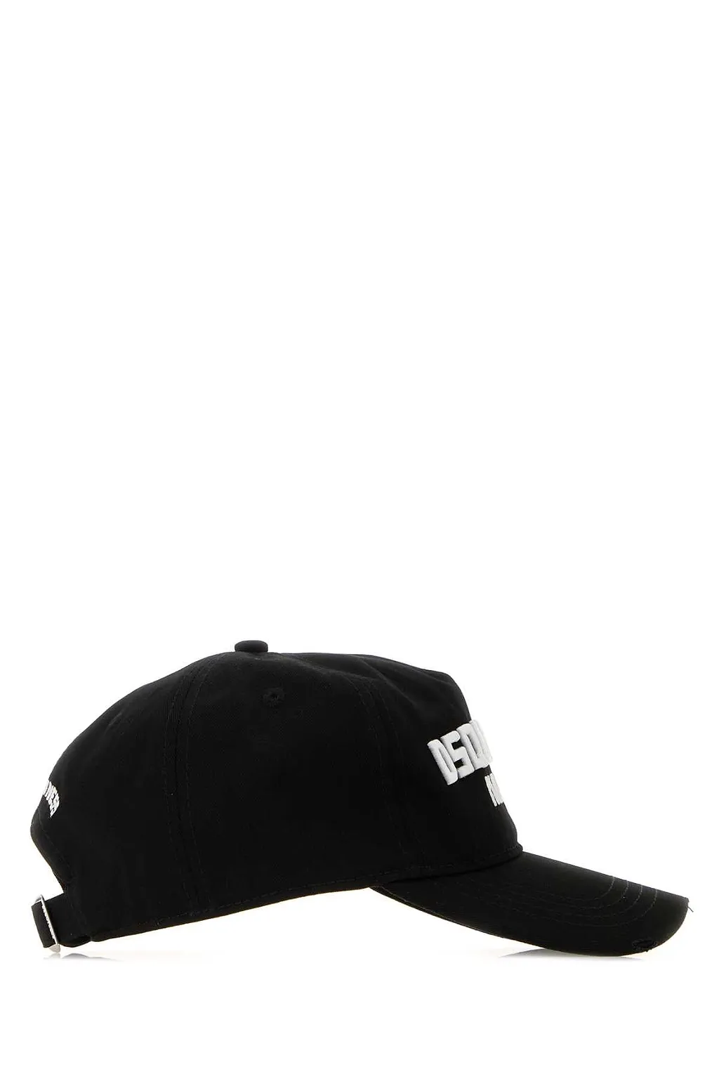 Dsquared Black Cotton Baseball Cap