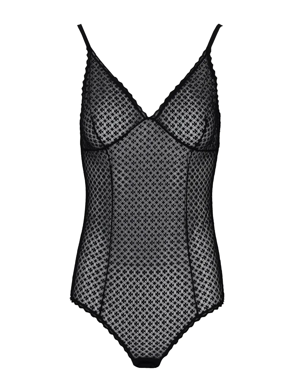 Laura Urbinati Laura Urbinati Body Stretch Plumetis Black