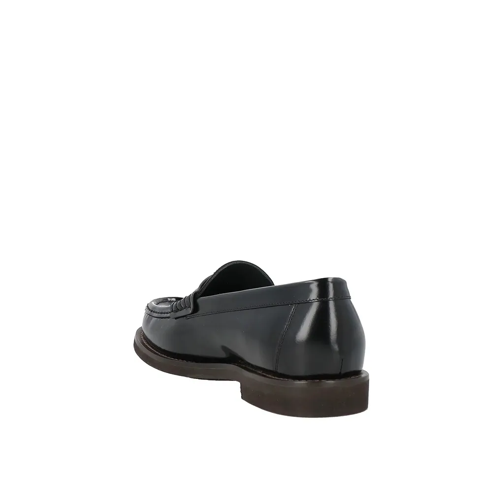 Brunello Cucinelli Leather Penny Loafer