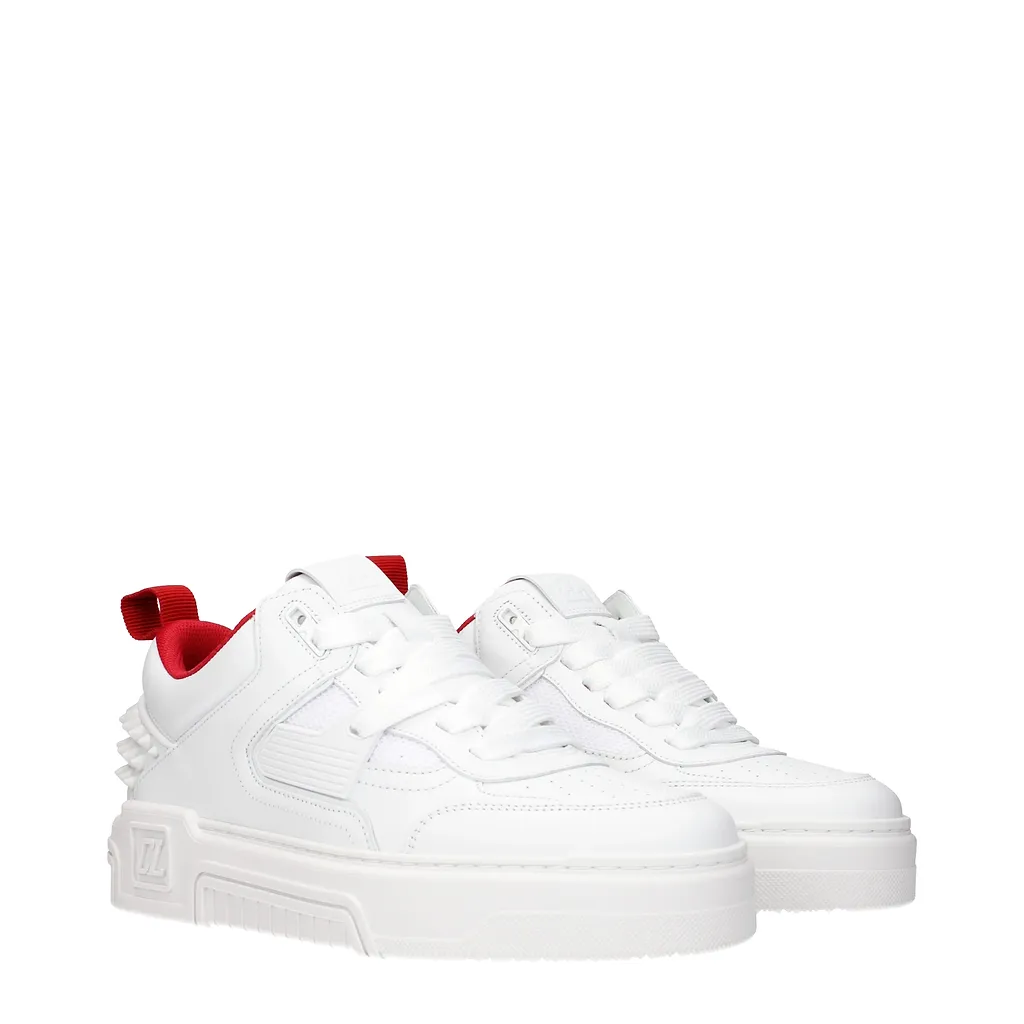Louboutin Sneakers Astroloubi Men White Leather