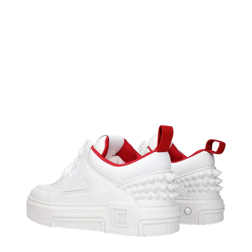 Louboutin Sneakers Astroloubi Men White Leather