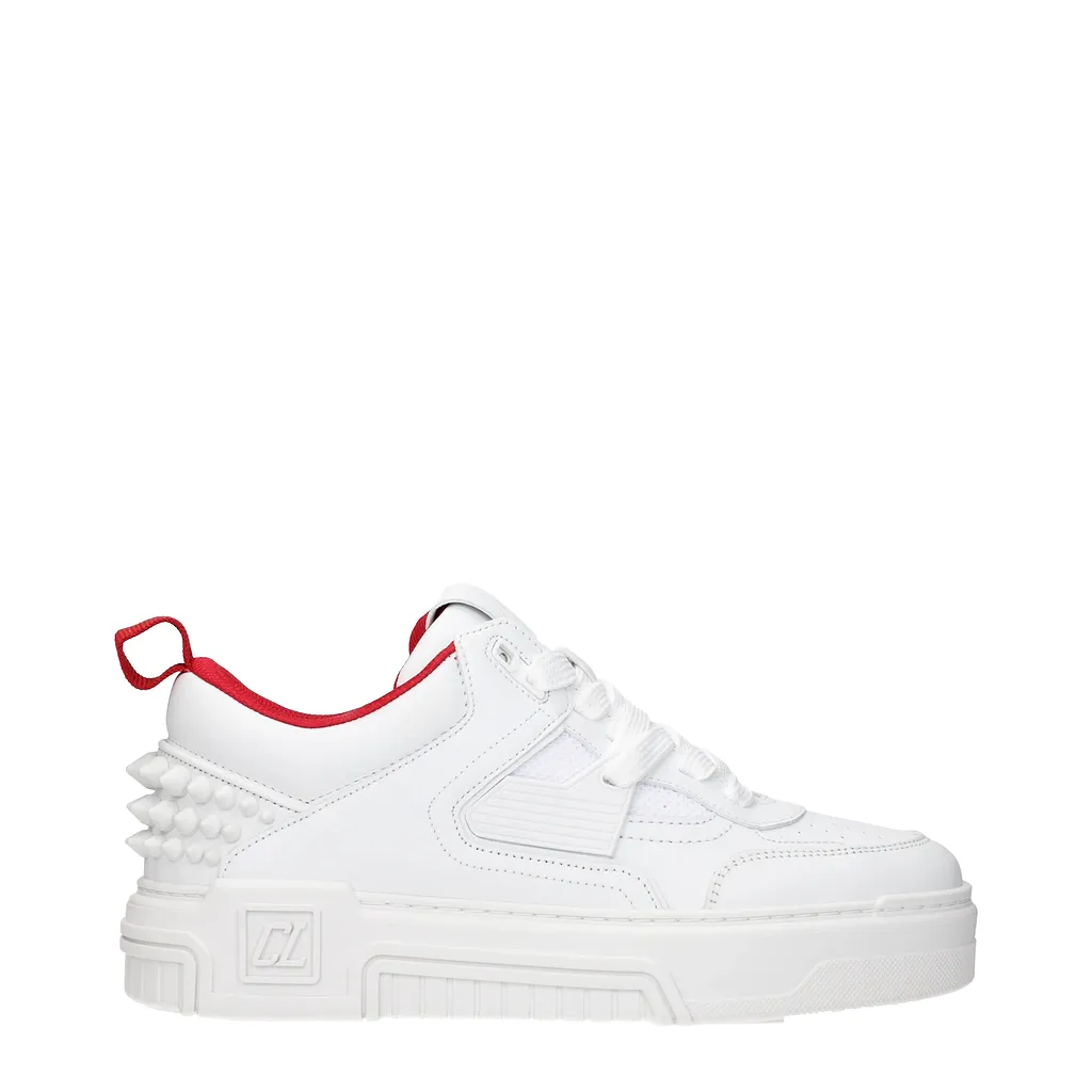 Louboutin Sneakers Astroloubi Men White Leather