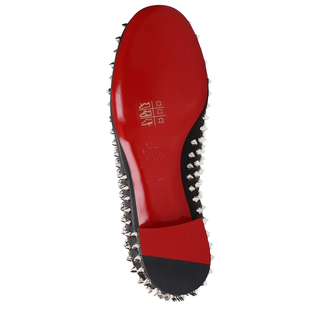 Louboutin DÉColleté Spikeasy Women Black Leather