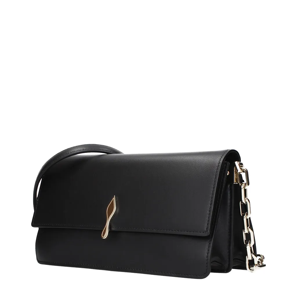 Louboutin Bettina Crossbody Bag Women Leather Black