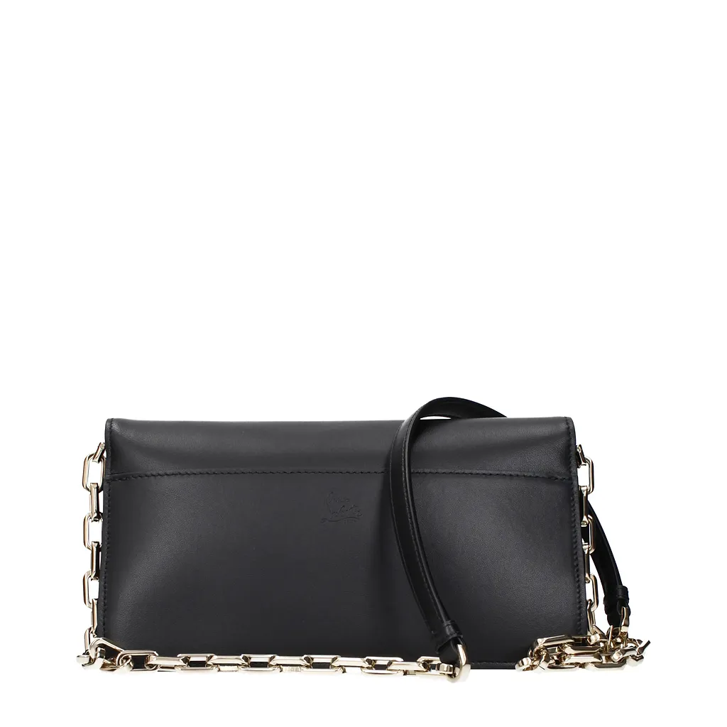 Louboutin Bettina Crossbody Bag Women Leather Black