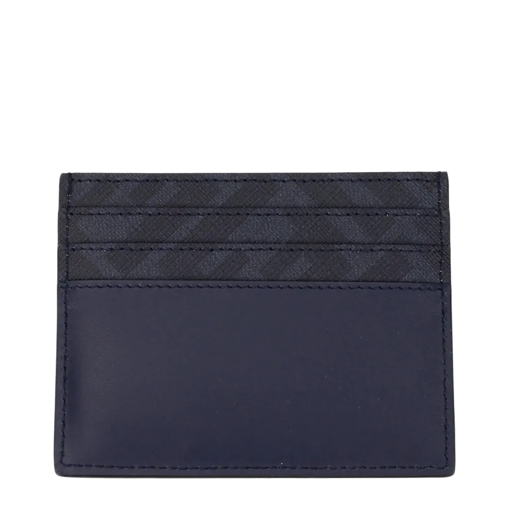 Fendi Document Holder Leather Blue/Night Blue