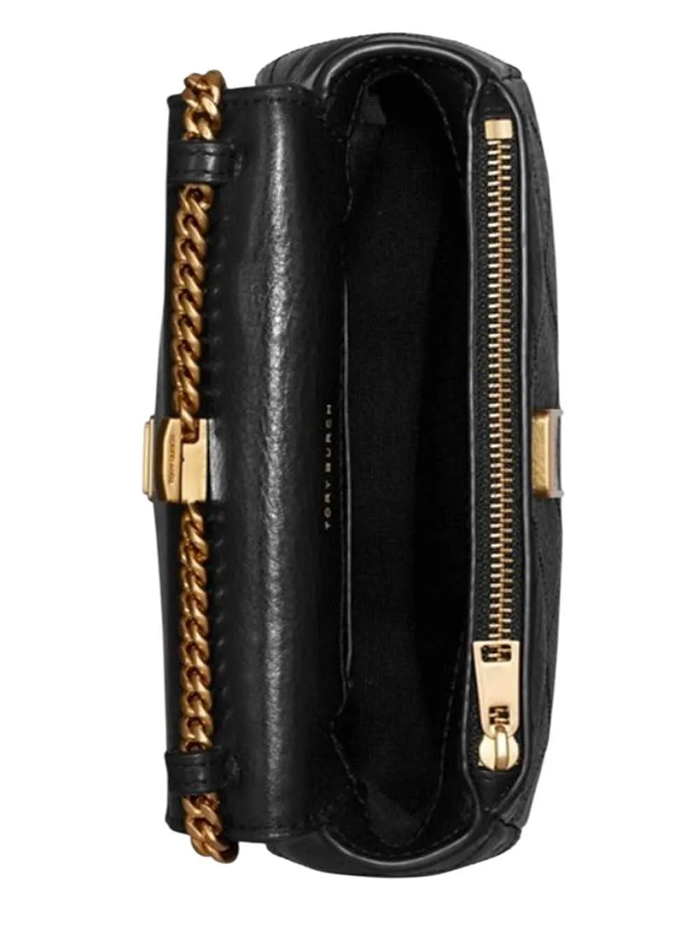Tory Burch Quilted Mini Charlie Bag With Top Handle
