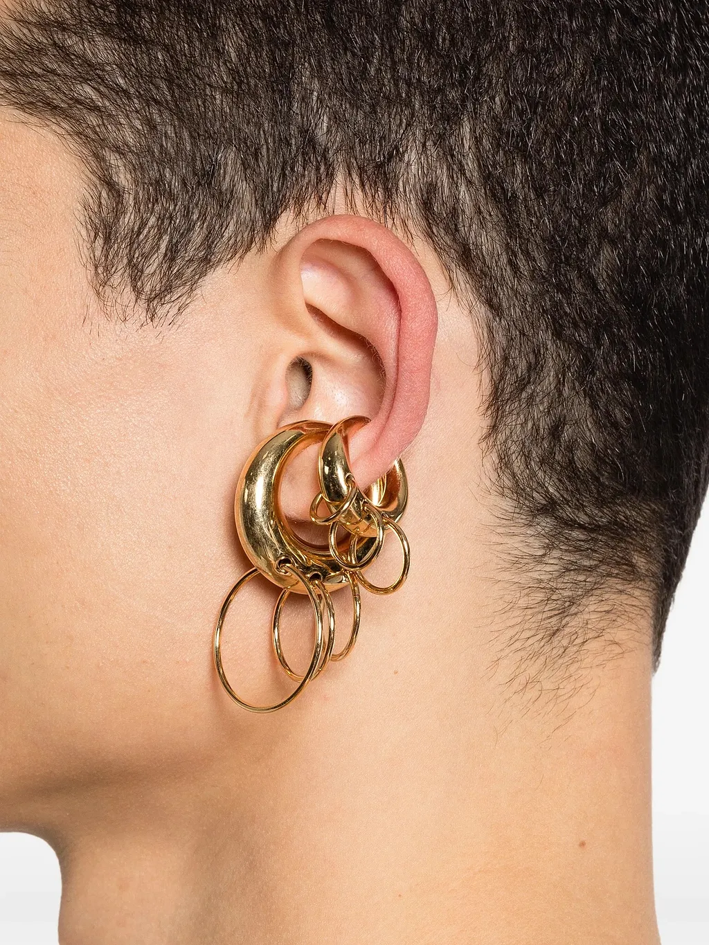 Panconesi Pierced Circle Cuffs