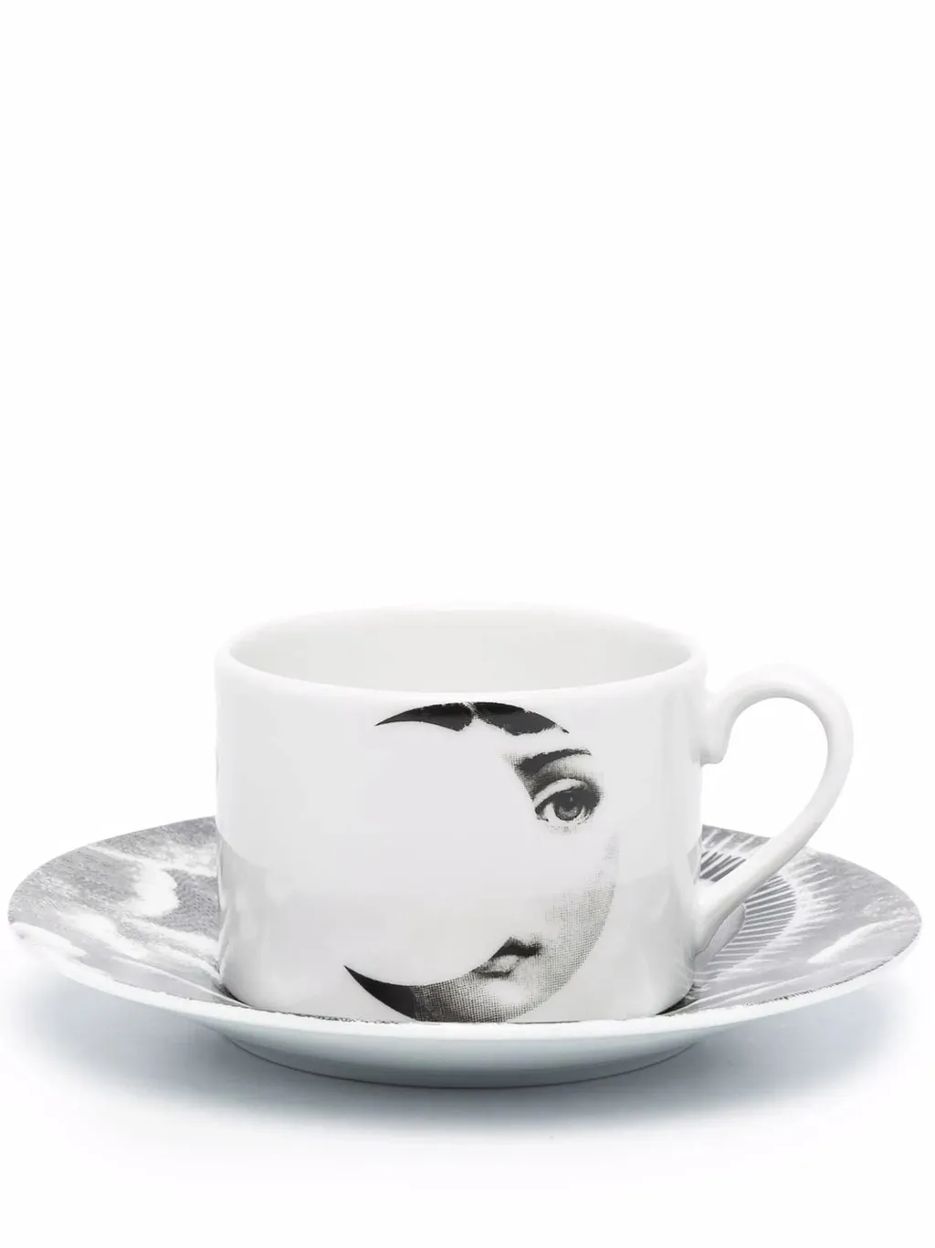 Fornasetti Tazza Te` Tema E Variazioni 2005 Sole E Luna