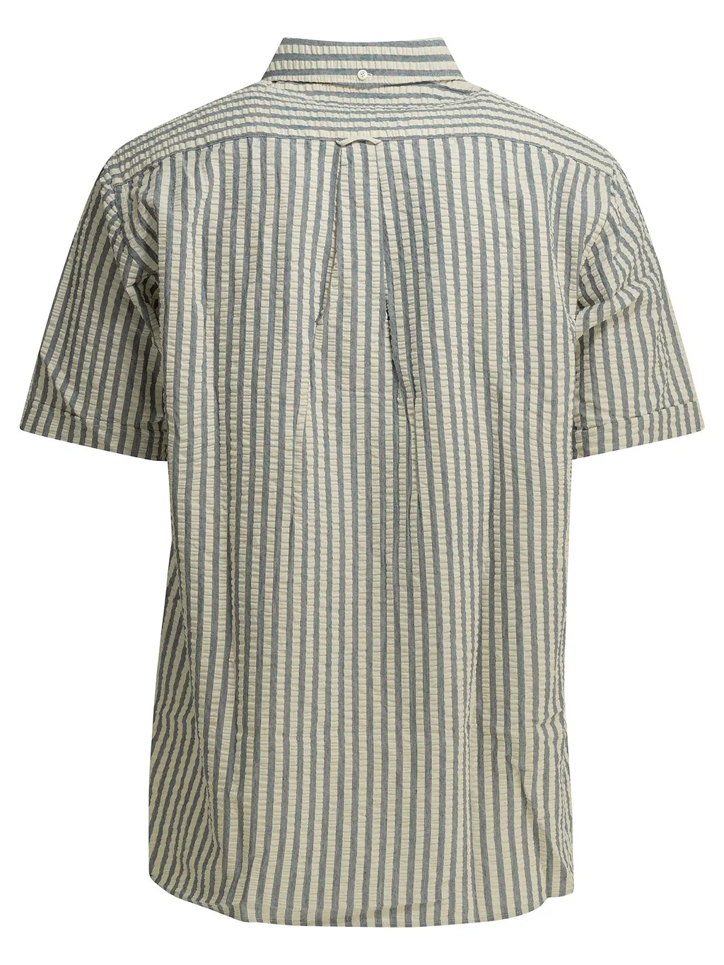 Beams Plus Casual Cotton Seersucker Shirt