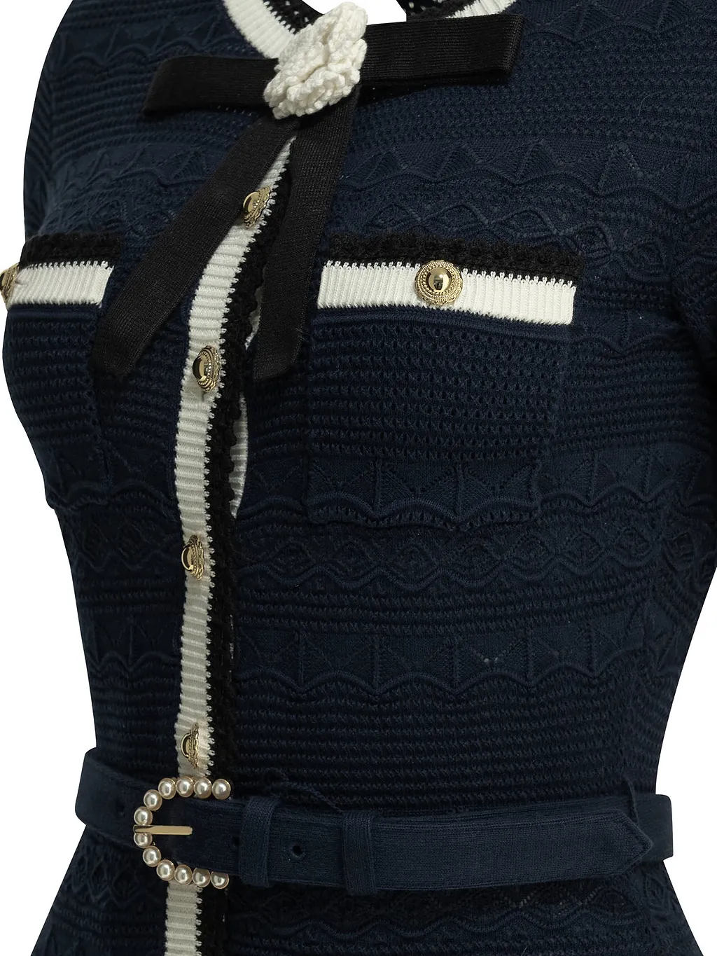 Self Portrait Knit Midi Dress