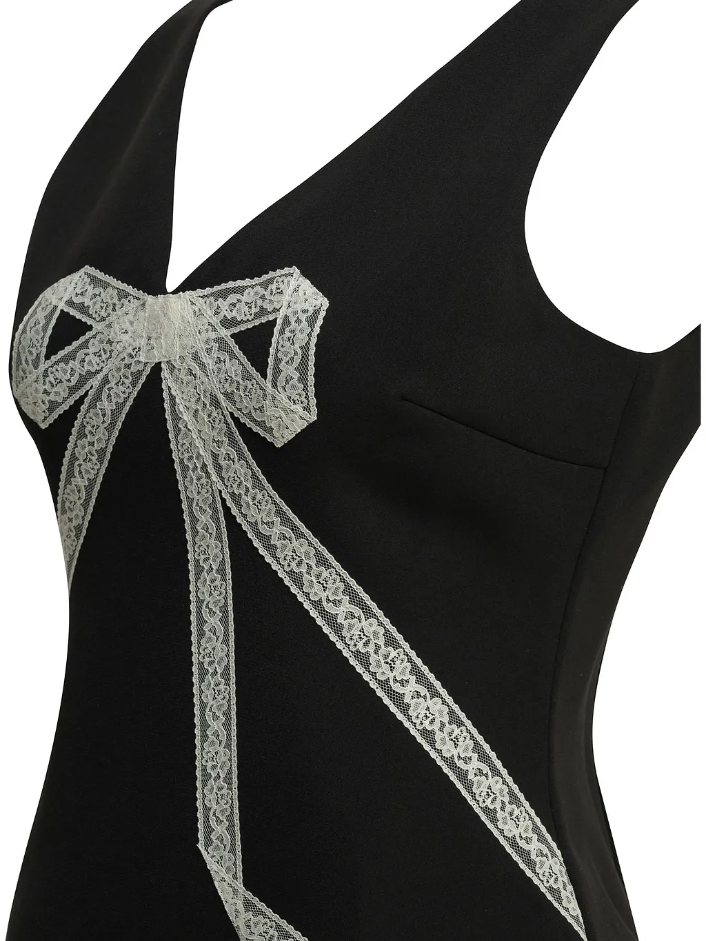 Self Portrait Short Sheath Dress With Bow