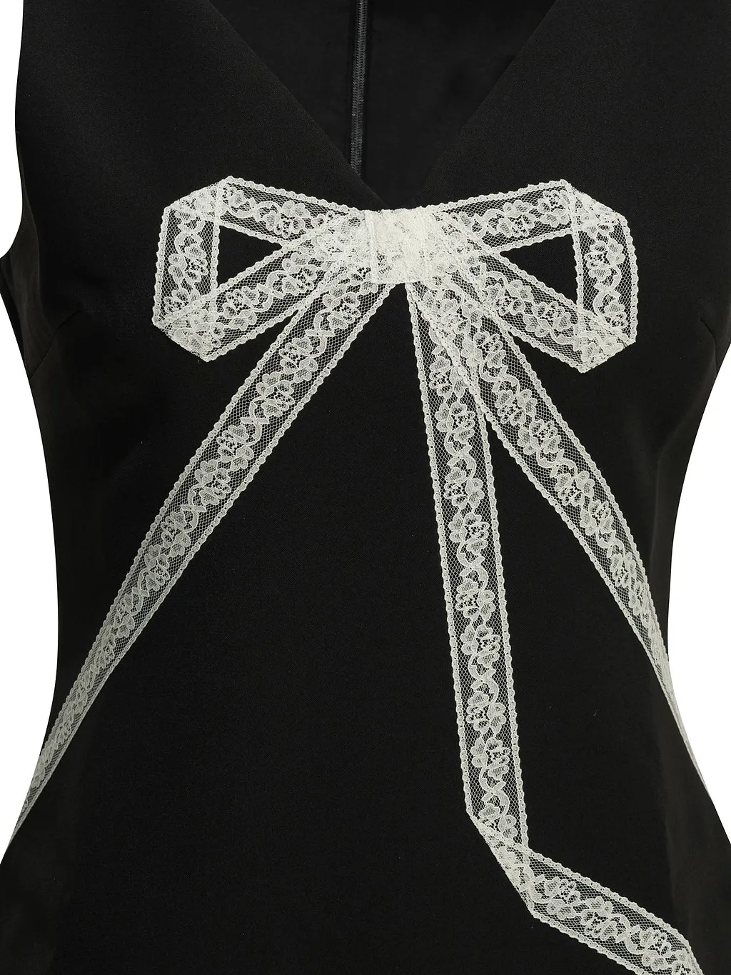 Self Portrait Short Sheath Dress With Bow