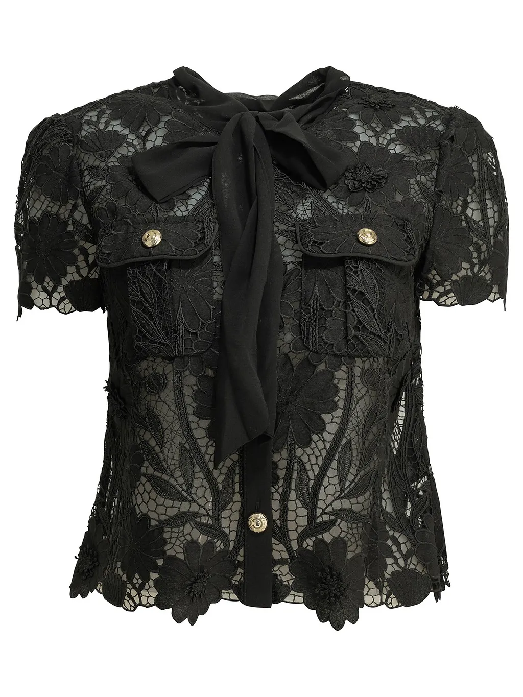 Self Portrait Lace Blouse