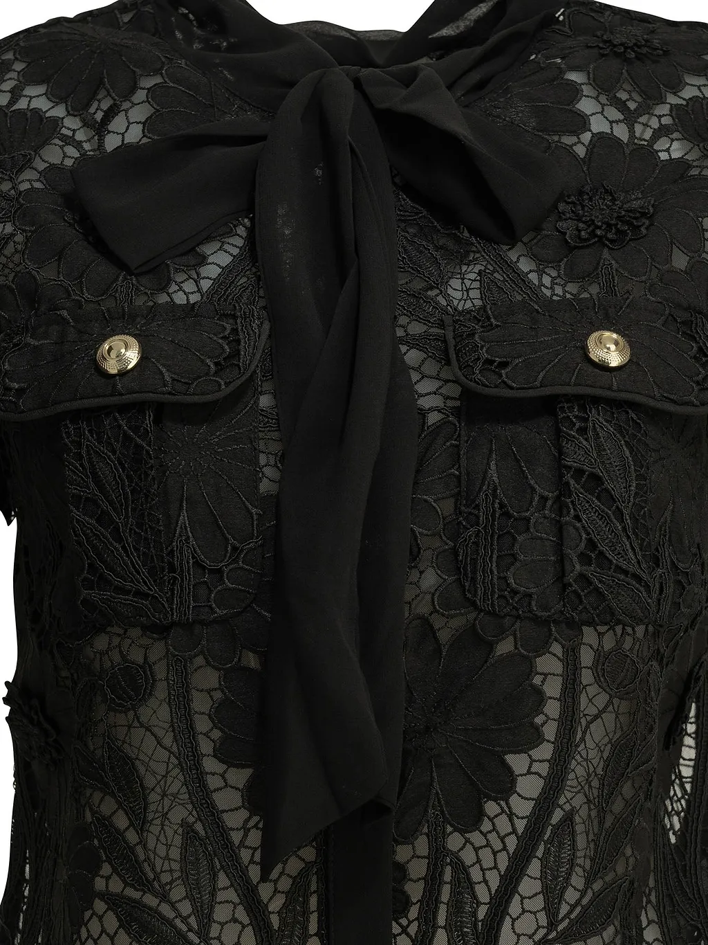 Self Portrait Lace Blouse