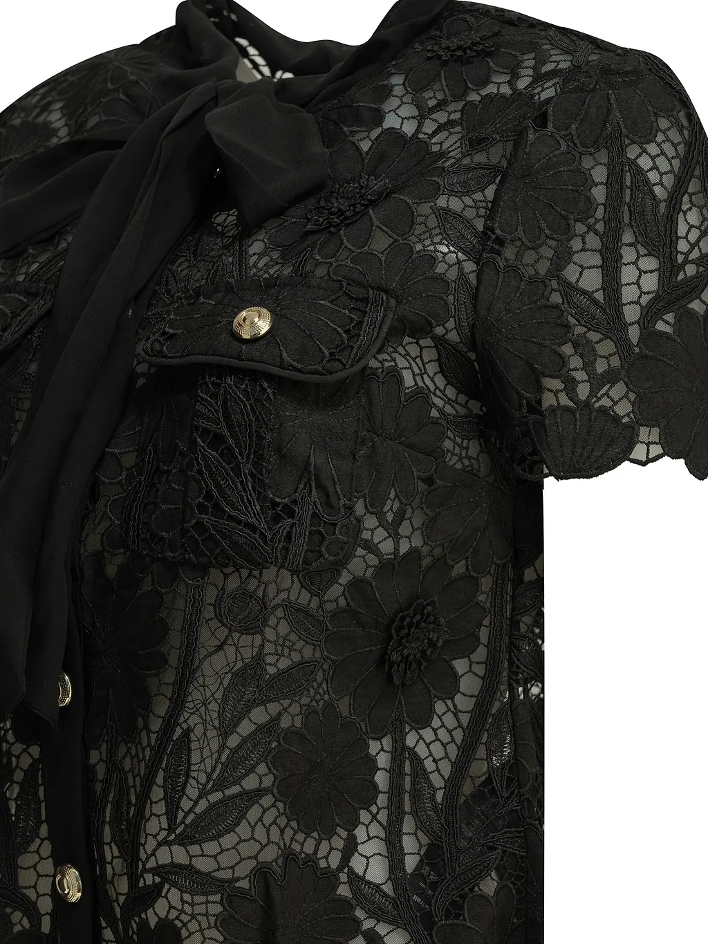 Self Portrait Lace Blouse
